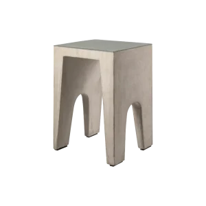 Concrete Stool di Sansone - Sgabello in Cemento Artigianale dal Design Unico